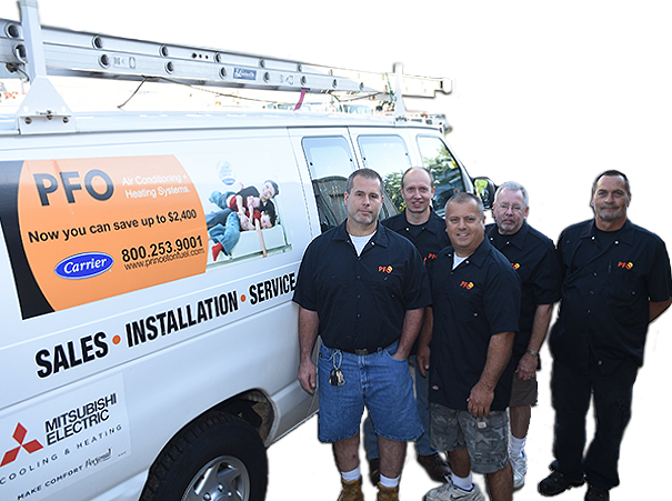 The team at PFO Heating & Air Conditioning